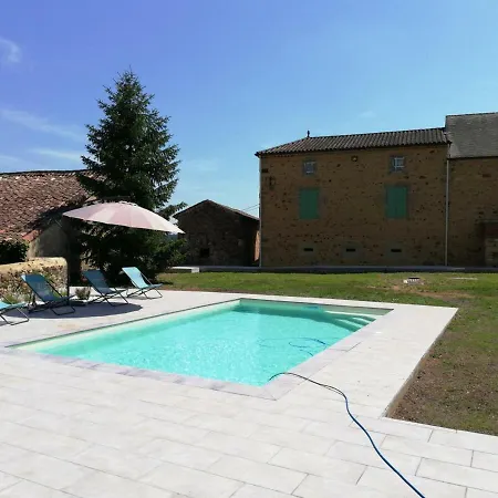 Maison En Pierre Avec Jardin Et Piscine Privative, Pres De Belves, Animaux Acceptes - Fr-1-616-189 *